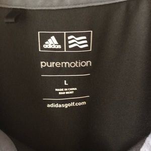 adidas Shirts - Adidas Black Golf Shirt in Large adidas Shirts - Adidas Black Golf Shirt in Large